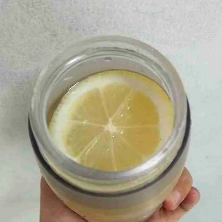 Step 4 Infused Water Lemon
