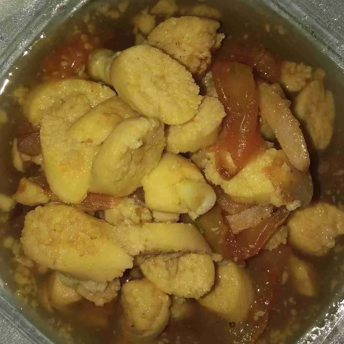 Step 7 Tumis Telur Tebu