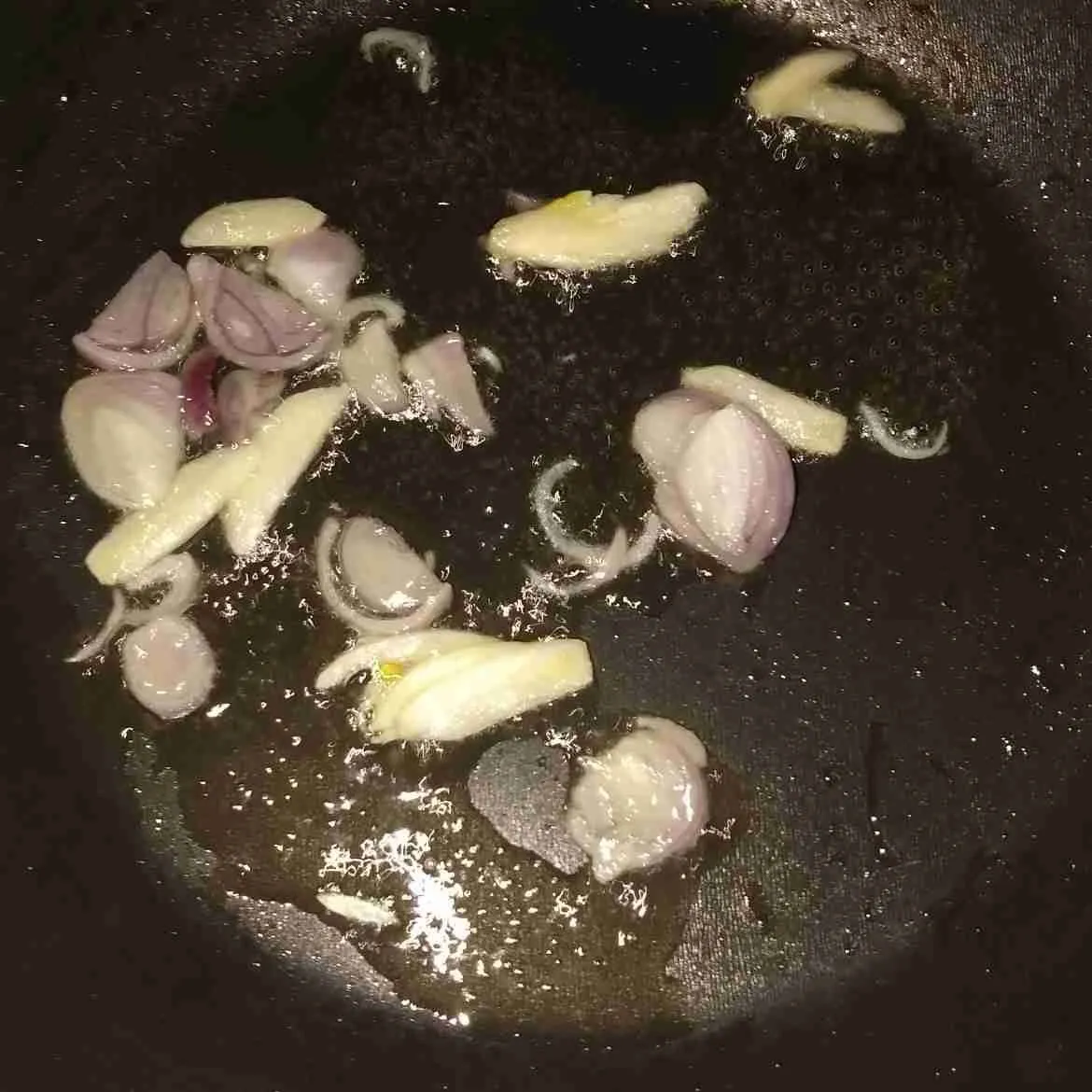 Step 3 Tumis Telur Tebu