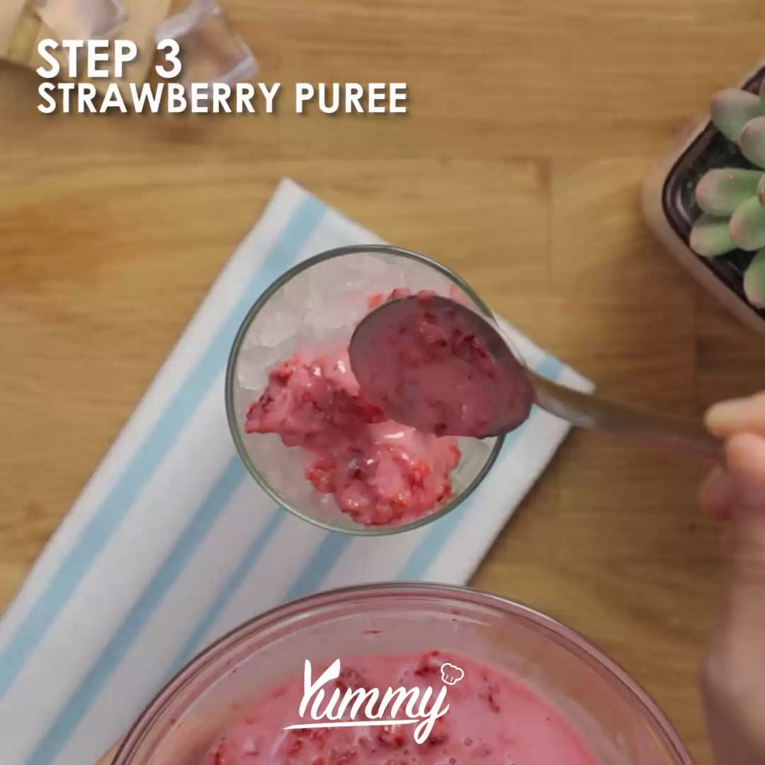Step 3 Strawberry Cream Soda