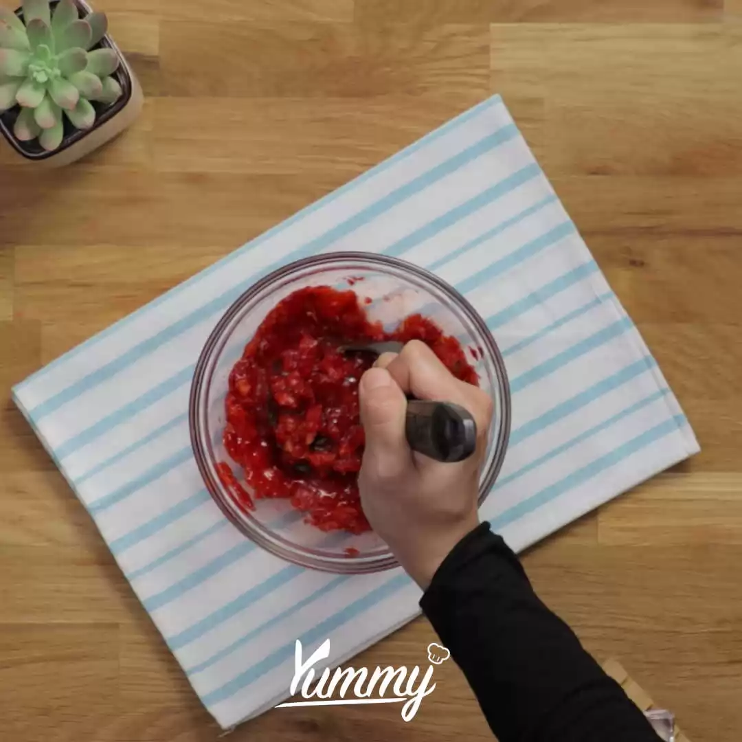 Step 1 Strawberry Cream Soda