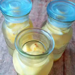 Infused Water Nanas Cuka Apel Madu