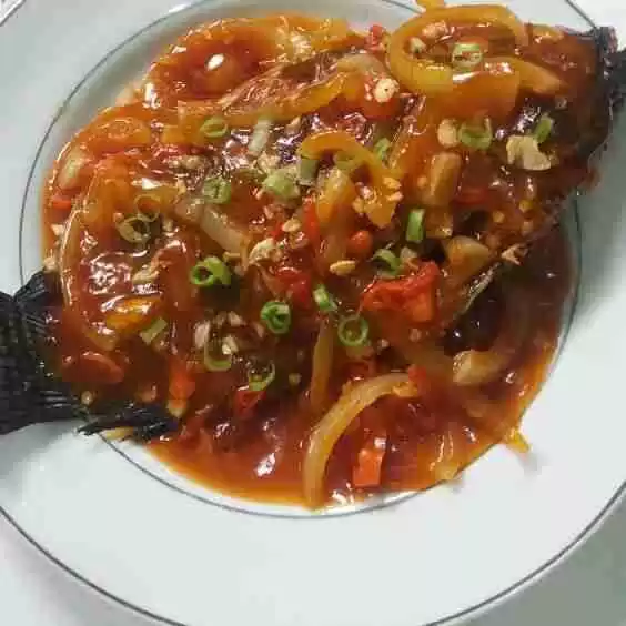 Step 9 Ikan Nila Asam Manis