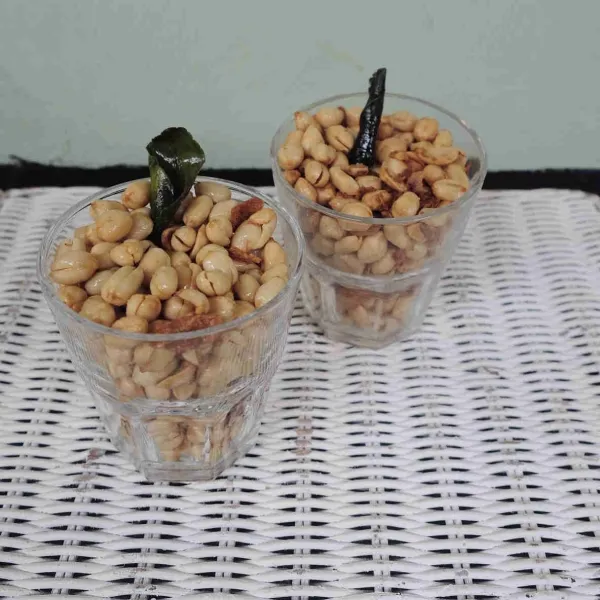 Kacang To Jin tanpa penyedap siap disantap.