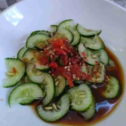 Rujak Timun segar