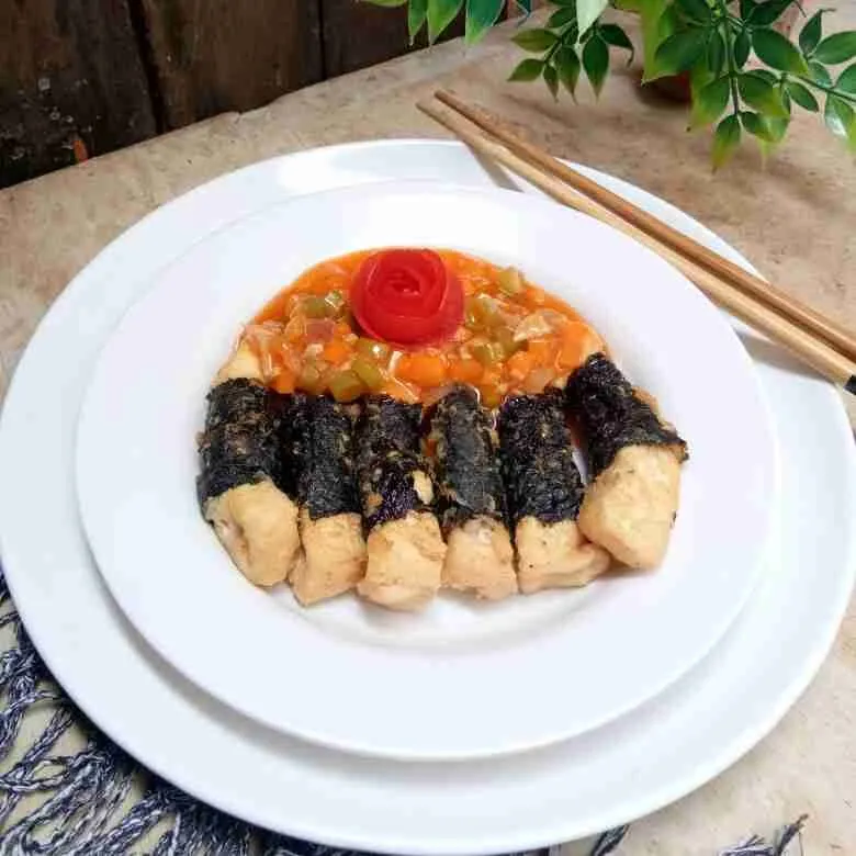 Nori Tofu Sweet Sour Sauce #RabuEkstraPoin