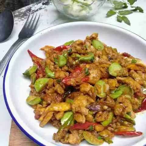 Orak Arik Telur Pete