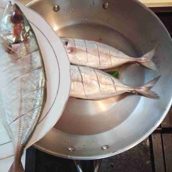 Masukan ikan kembung.