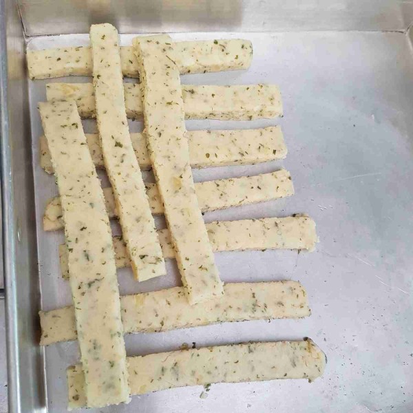 Adonan siap di goreng.