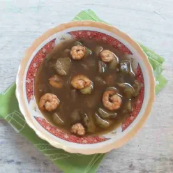 Tumis Kuah Terong Udang