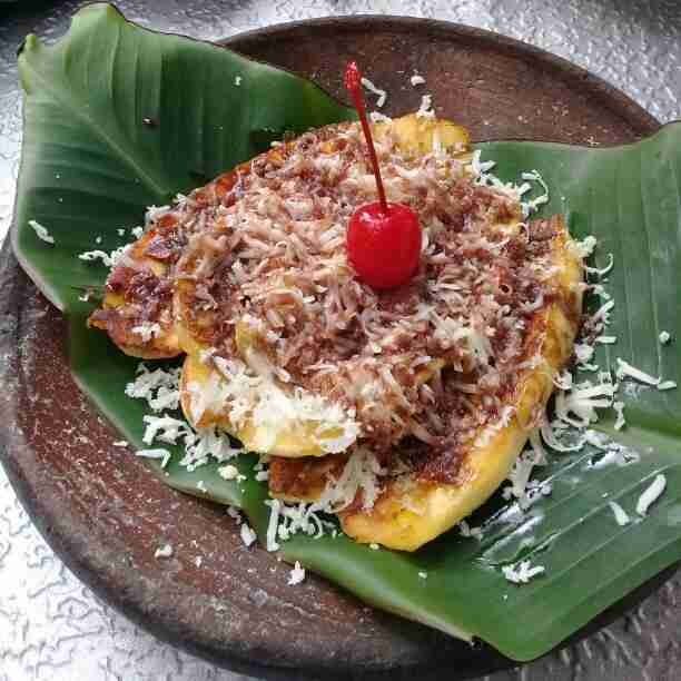 Pisang Panggang Keju