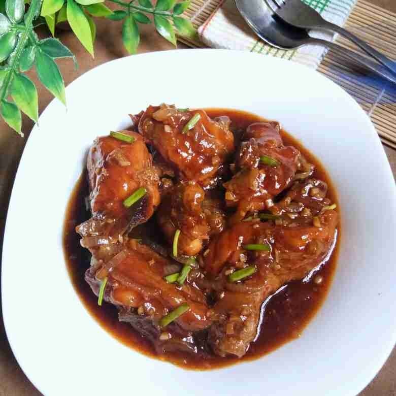 Ayam Goreng Saus Inggris #LebihSehat