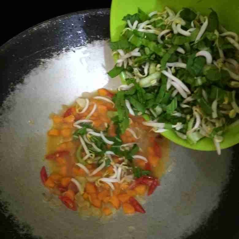 Step 9 Tofu Goreng Siram Sayur