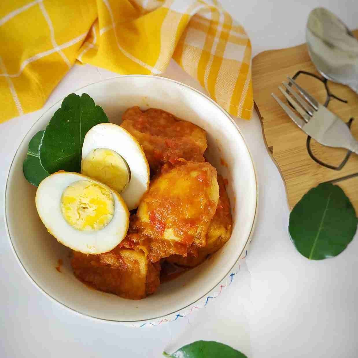 Tahu Telur Bumbu Bali #LebihSehat