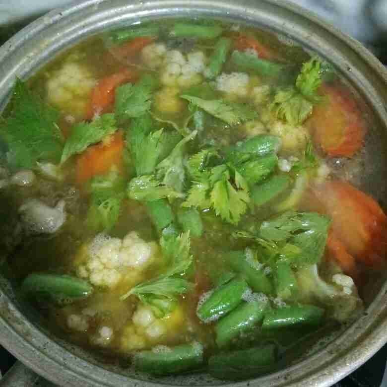 Step 4 Sop Sayur Tulangan Sapi