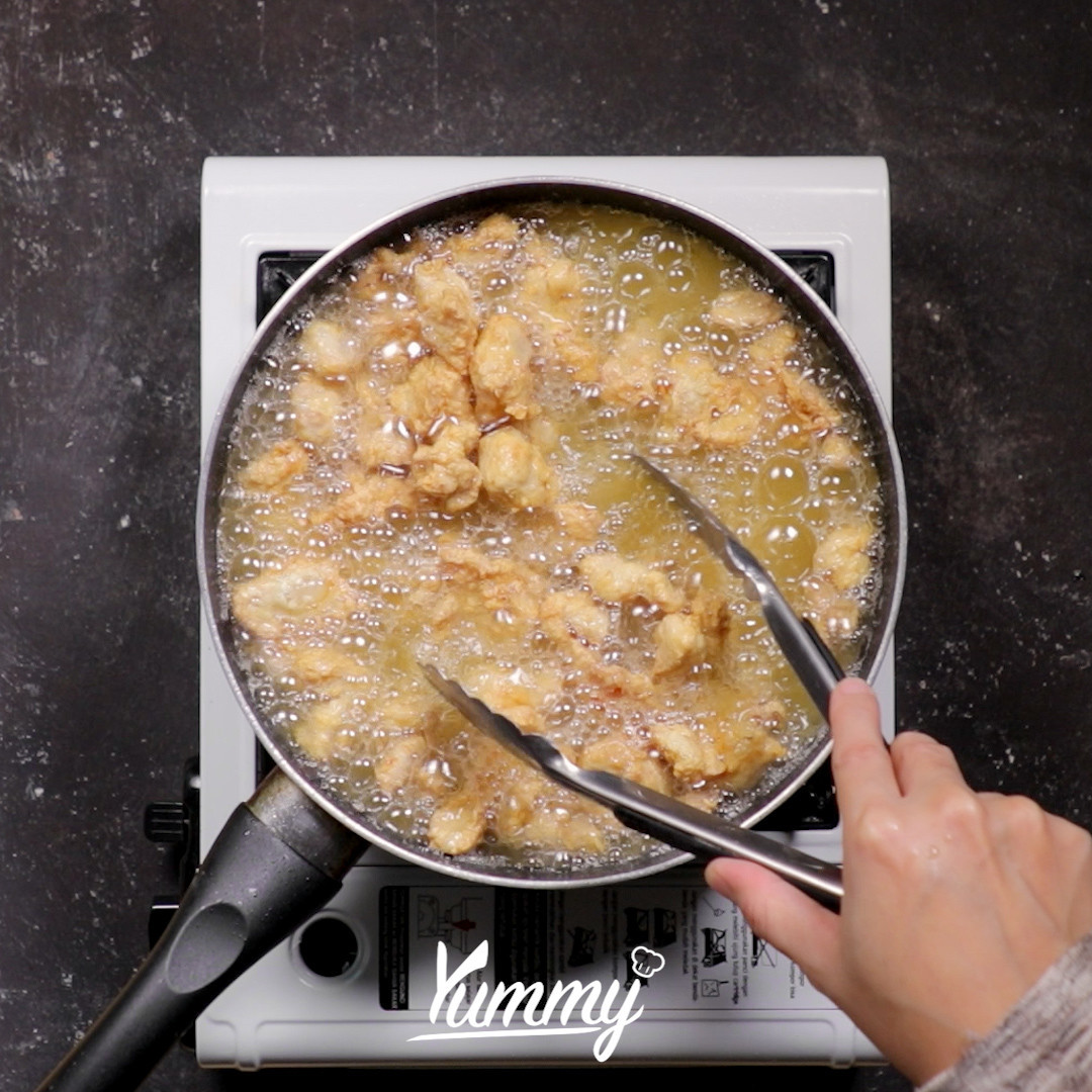 Step 3 Ayam Crispy Bumbu Sambal Terasi