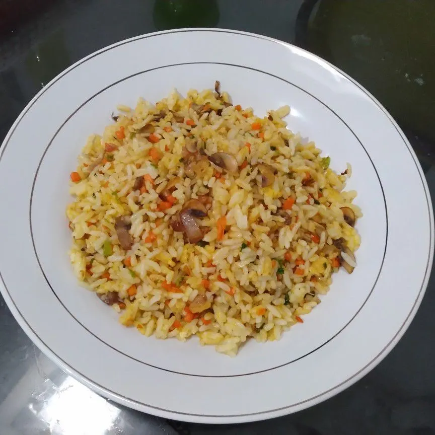 Nasi Goreng Jamur Kancing