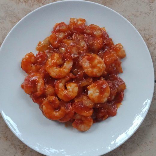 Step 5 Udang Asam Manis