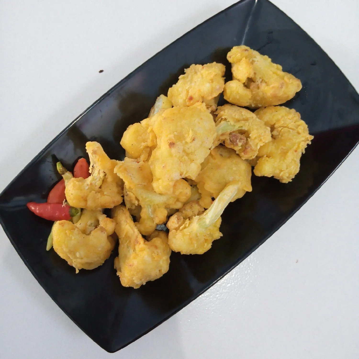 Bunga Kol Goreng Crispy #LebihSehat
