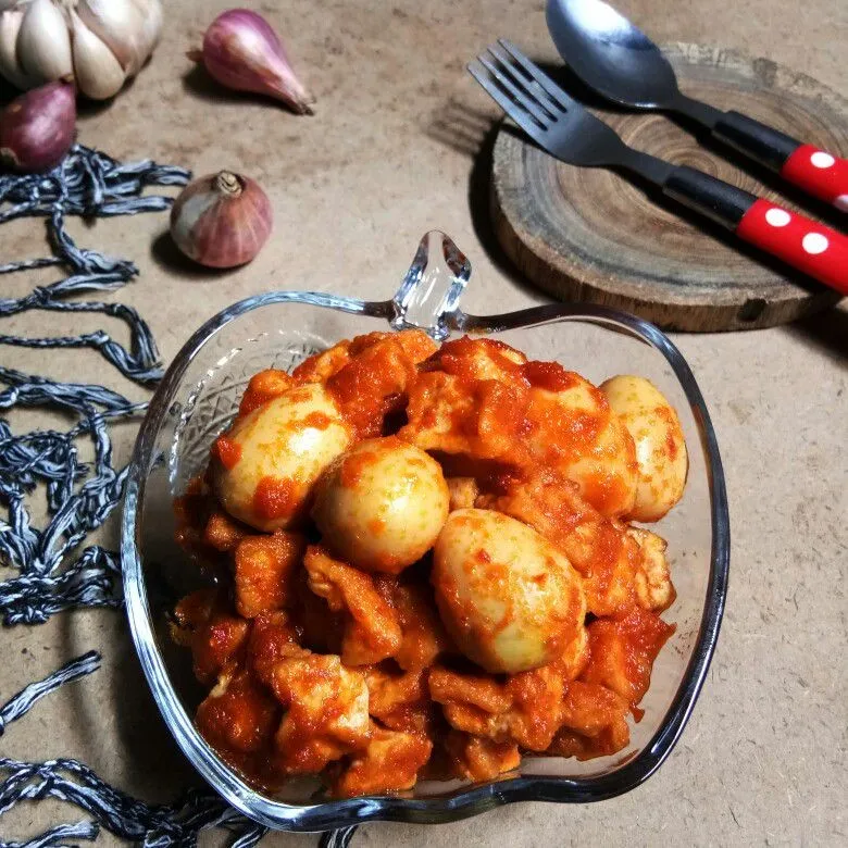 Krengsengan Tahu Telur Puyuh #LebihSehat