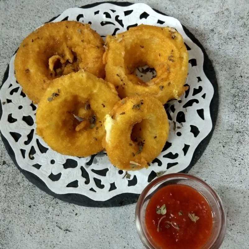 Resep Mozzarella Onion Ring LebihSehat dari Chef Resep Mozzarella Onion Ring LebihSehat dari Chef