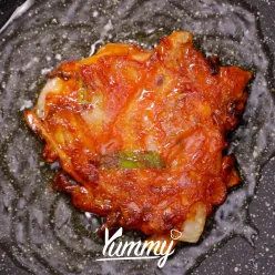 Korean Kimchi Pancake