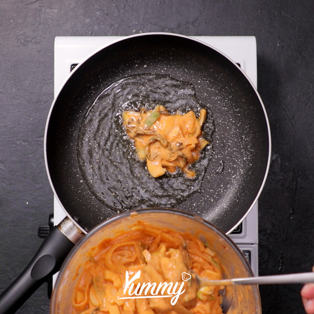 Step 4 Korean Kimchi Pancake