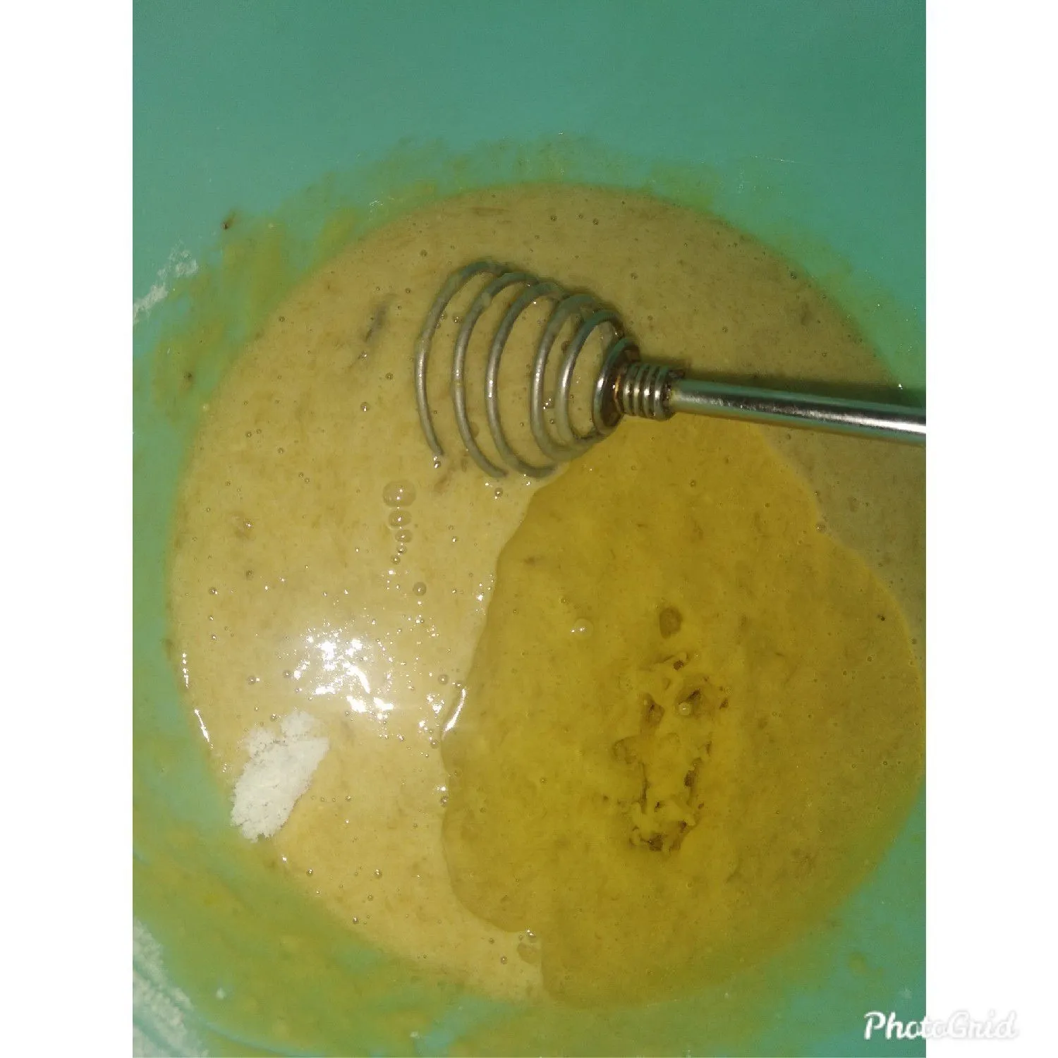 Step 6 BOLU PISANG KUKUS TANPA MIXER