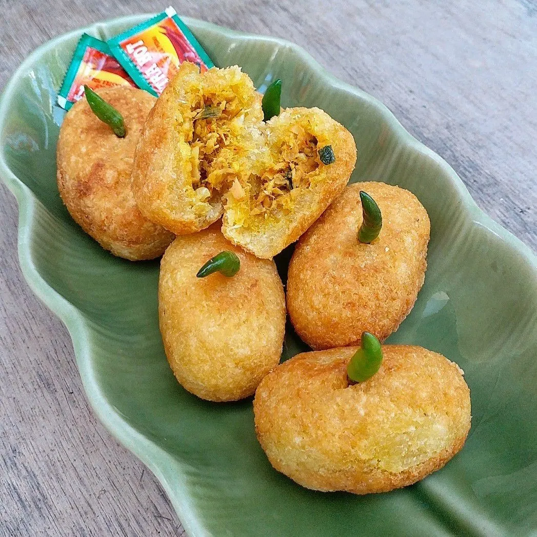 Kroket Singkong Isi Tuna #JagoMasakMinggu1