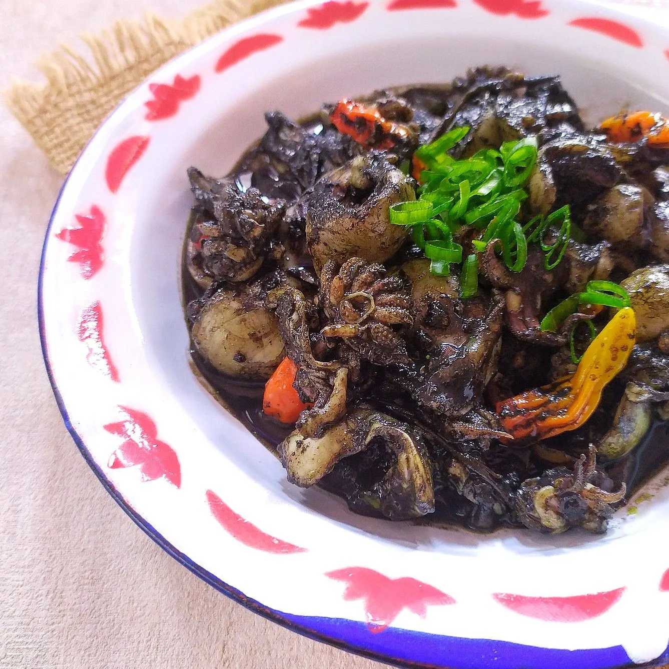 Sotong Bumbu Hitam #JagoMasakMinggu1