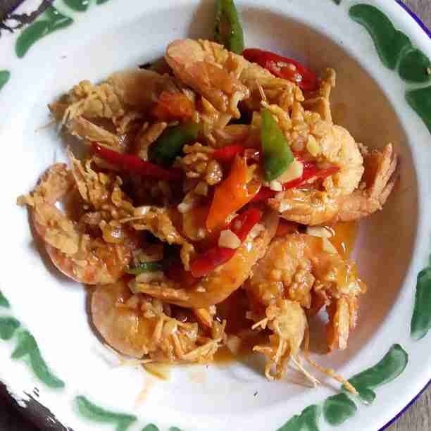 Udang Krispi Saus Pedas #JagoMasakMinggu1