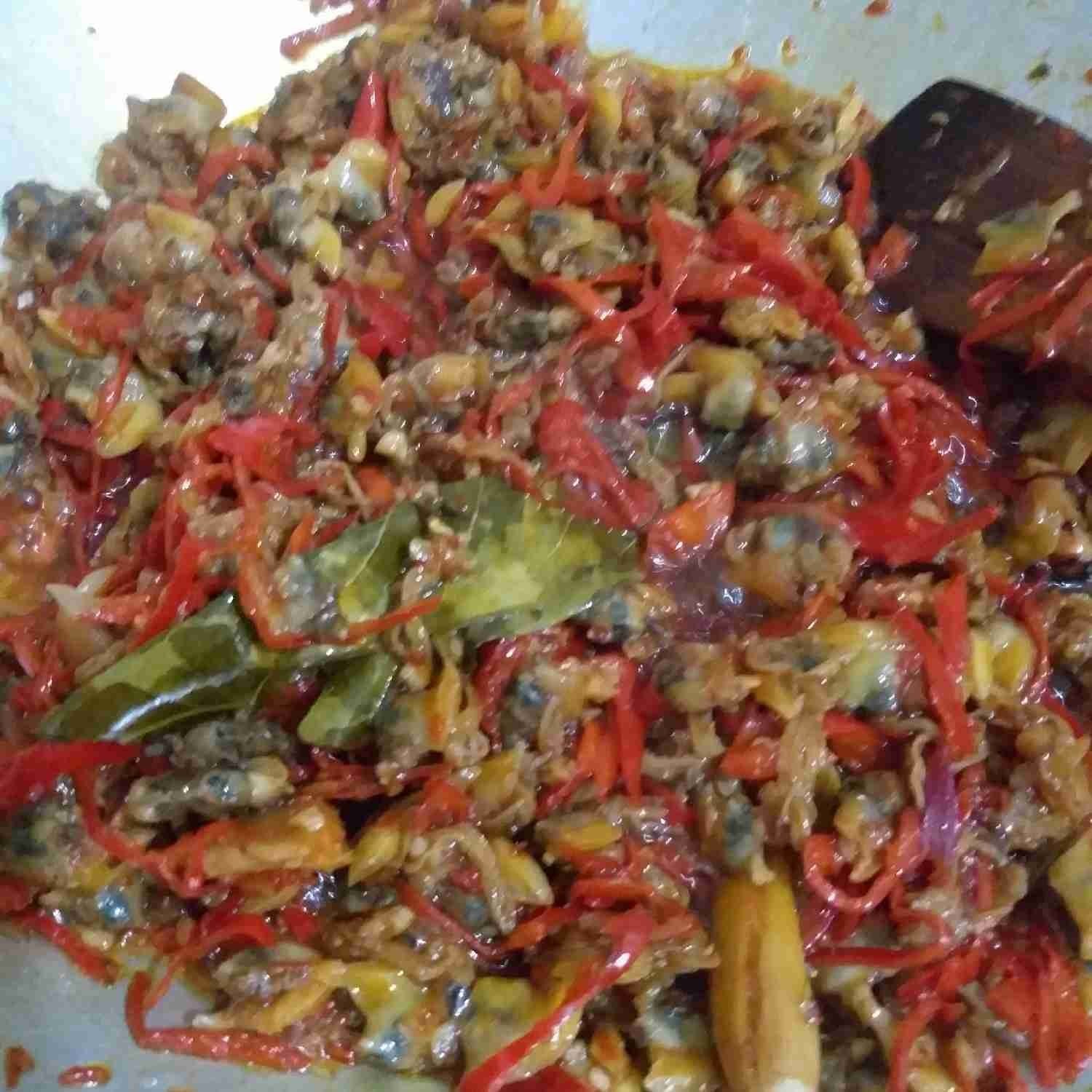 Step 7 Sambal Kerang