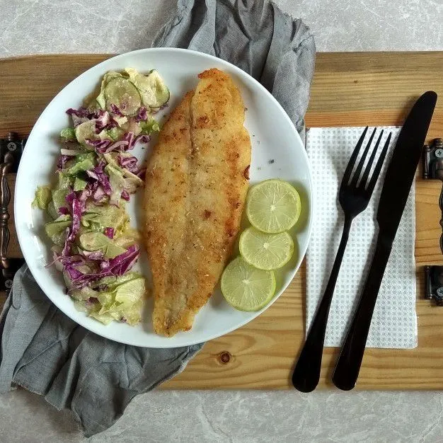 Fish and Salad #JagoMasakMinggu1