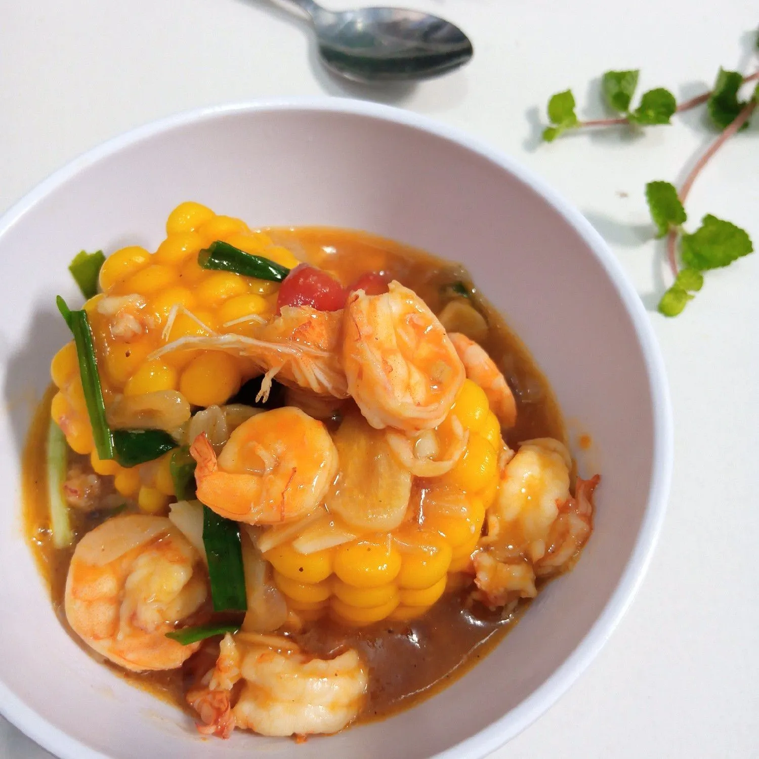 Asam Manis Udang Jagung #JagoMasakMinggu1