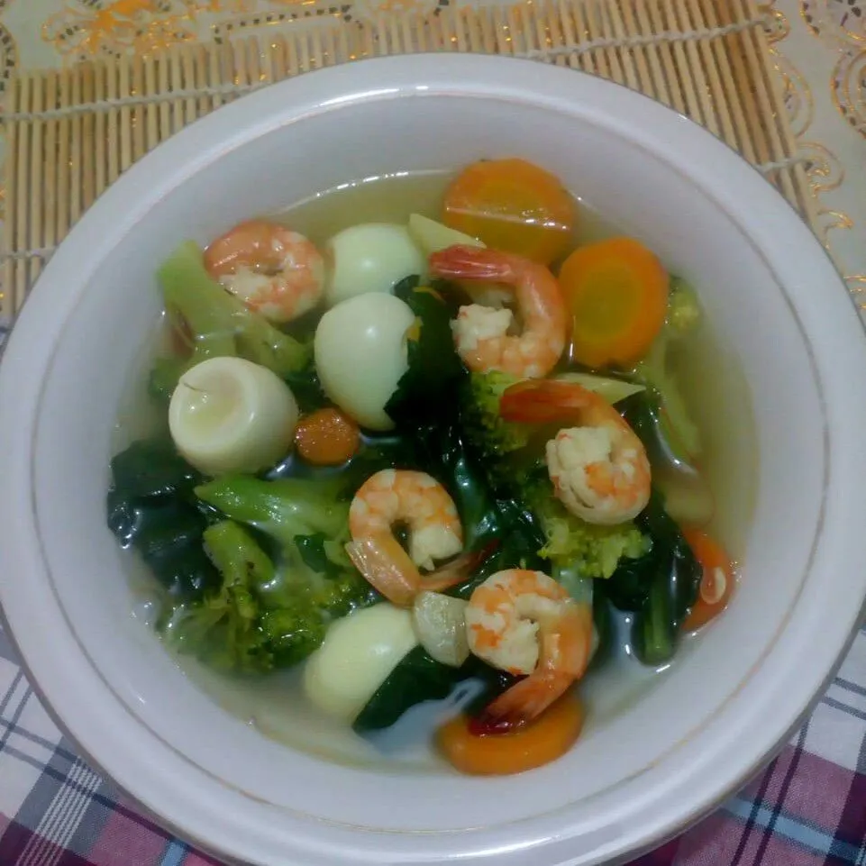 Tumis Brokoli Udang Segar #JagoMasakMinggu1