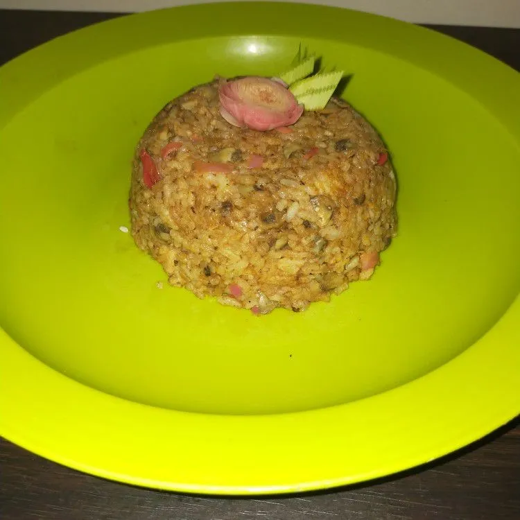 Nasi Goreng Kerang Kecombrang #JagoMasakMinggu1