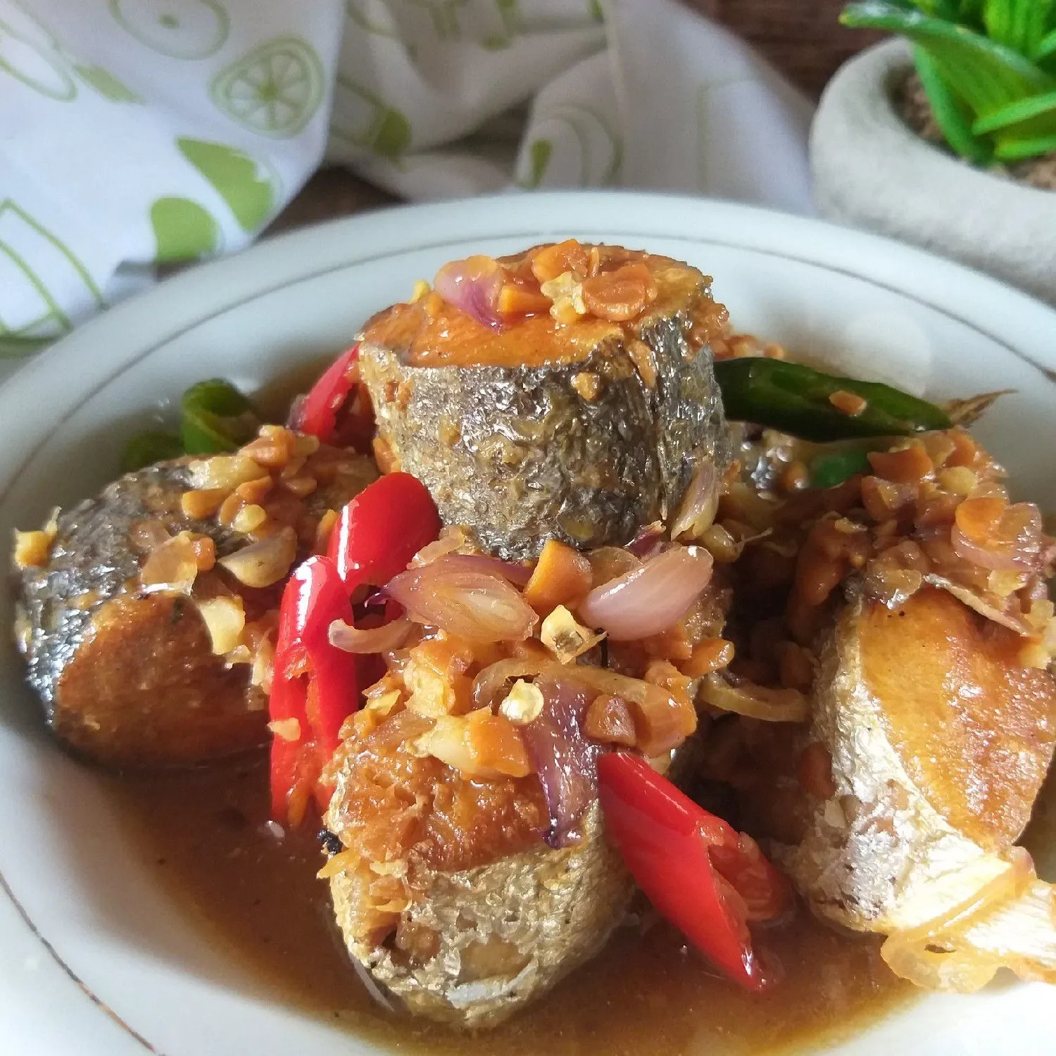 Semur Tauco Ikan Tenggiri #JagoMasakMinggu1