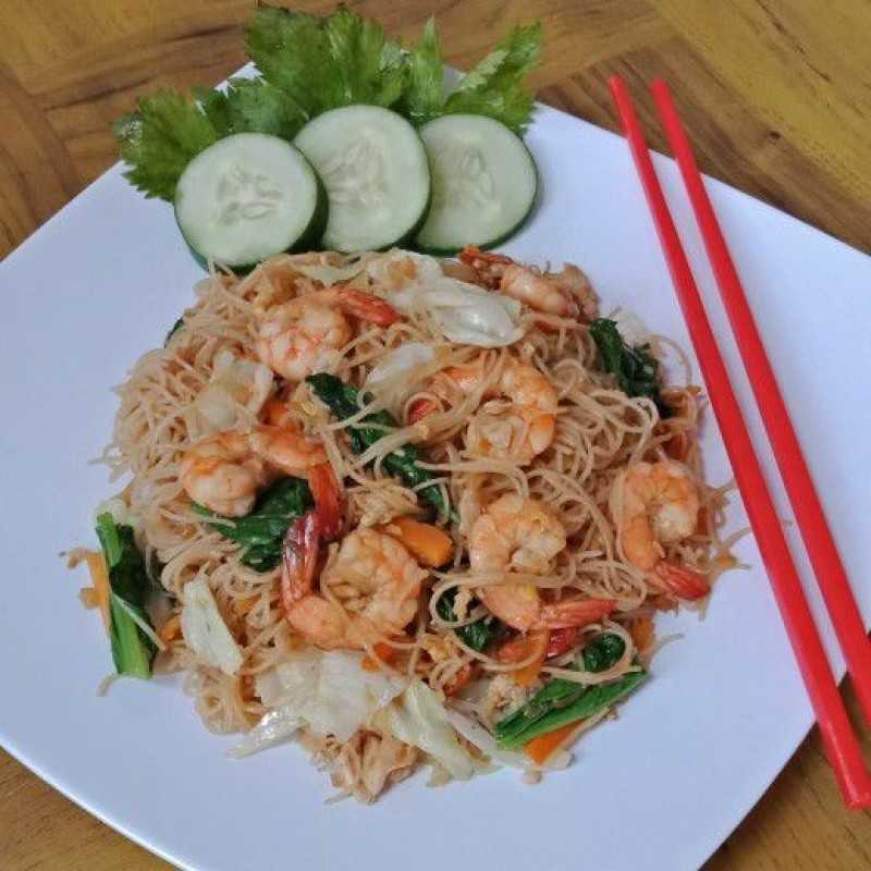 Resep Bihun Goreng Udang Jagomasakminggu1 Sederhana Enak Chef Dian Diwiti