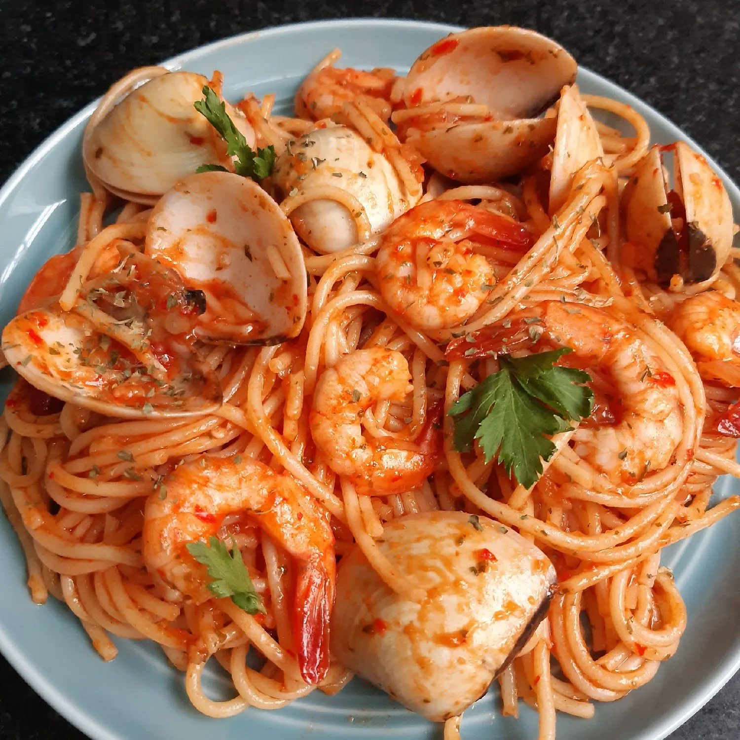 Seafood Pasta #JagoMasakMinggu1