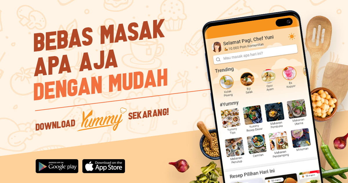 Aplikasi Resep Masakan Rumahan Terlengkap | Yummy App
