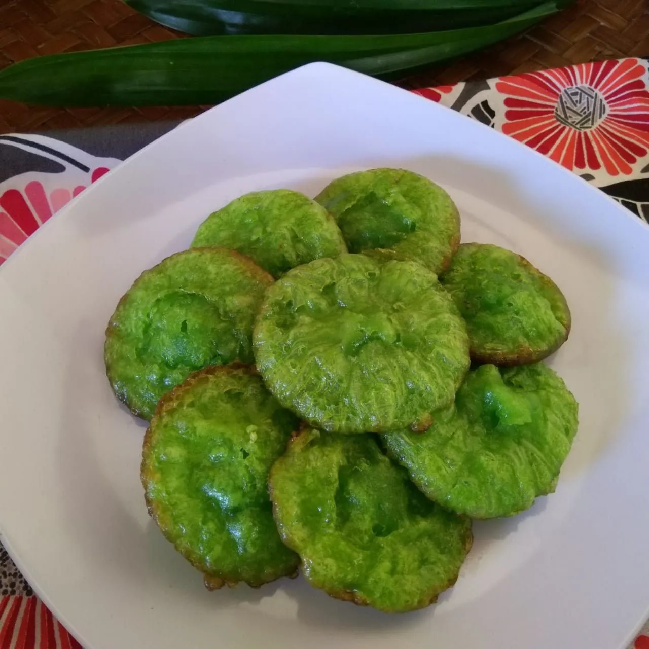 Kue Cucur Pandan #JagoMasakMinggu2