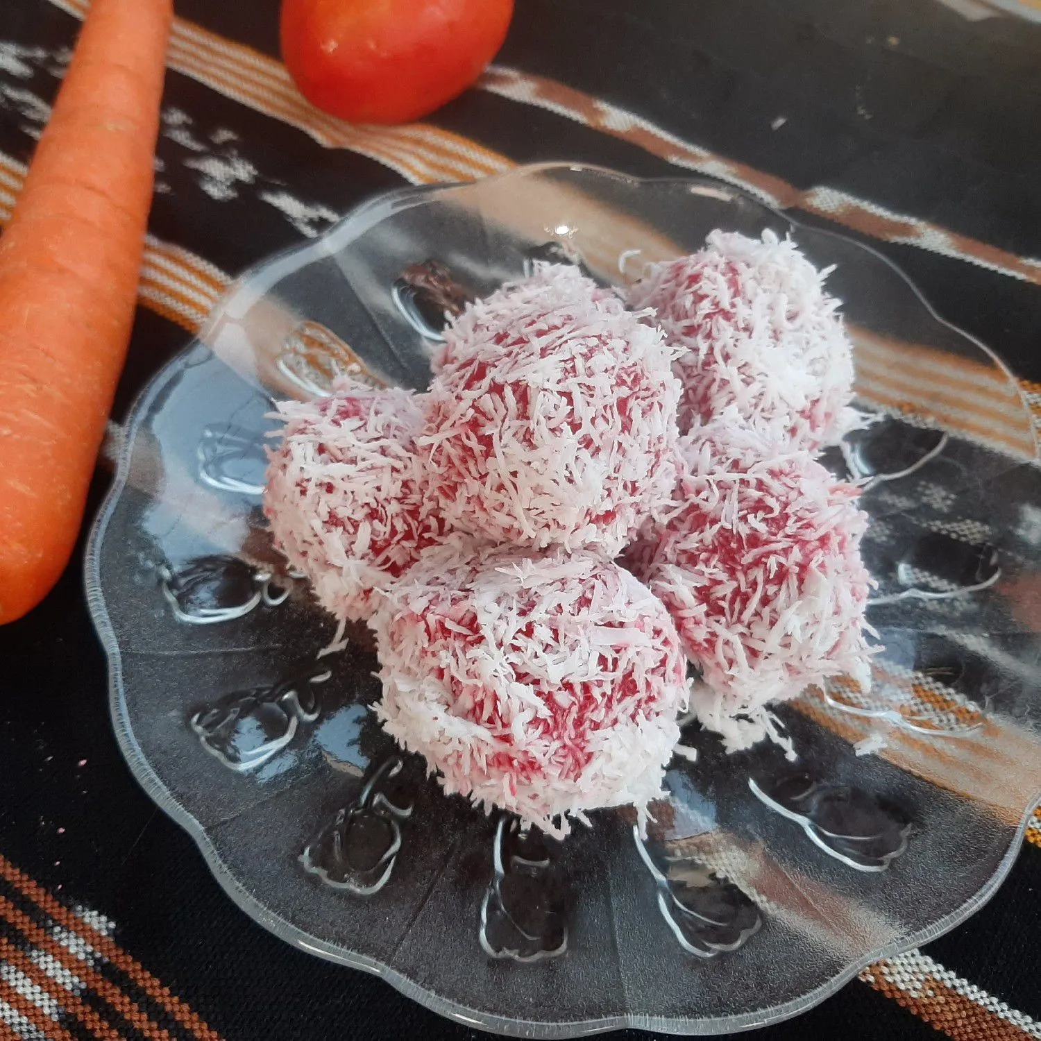 Klepon Red Velvet #JagoMasakMinggu2