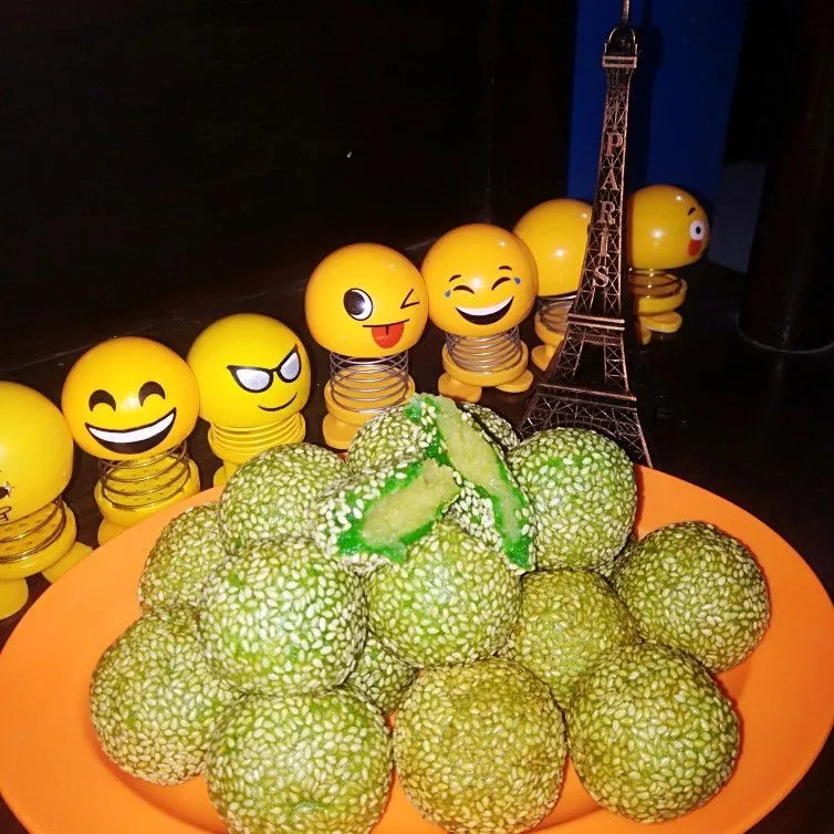 Onde-Onde Pandan #JagoMasakMinggu2