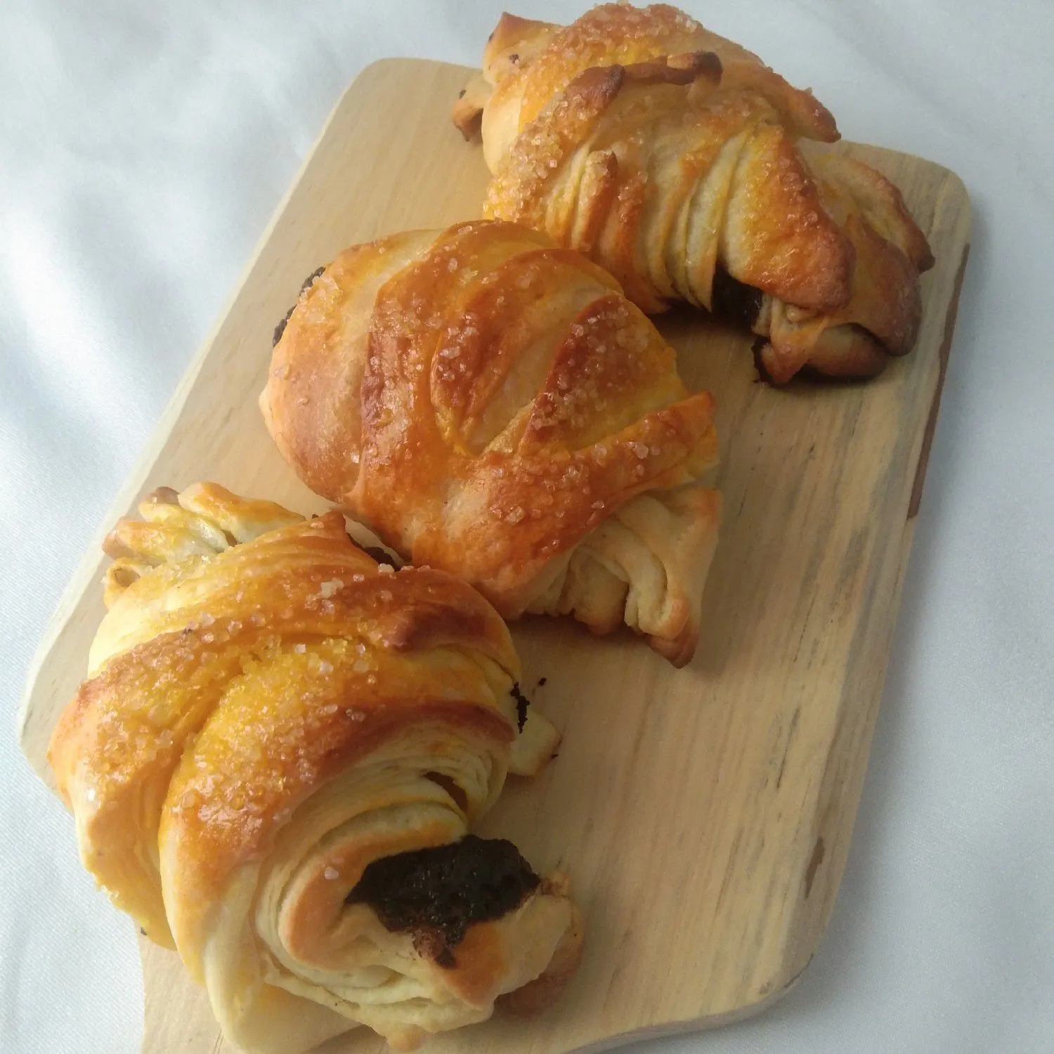 Coklat Croissant Homemade #JagoMasakMinggu2