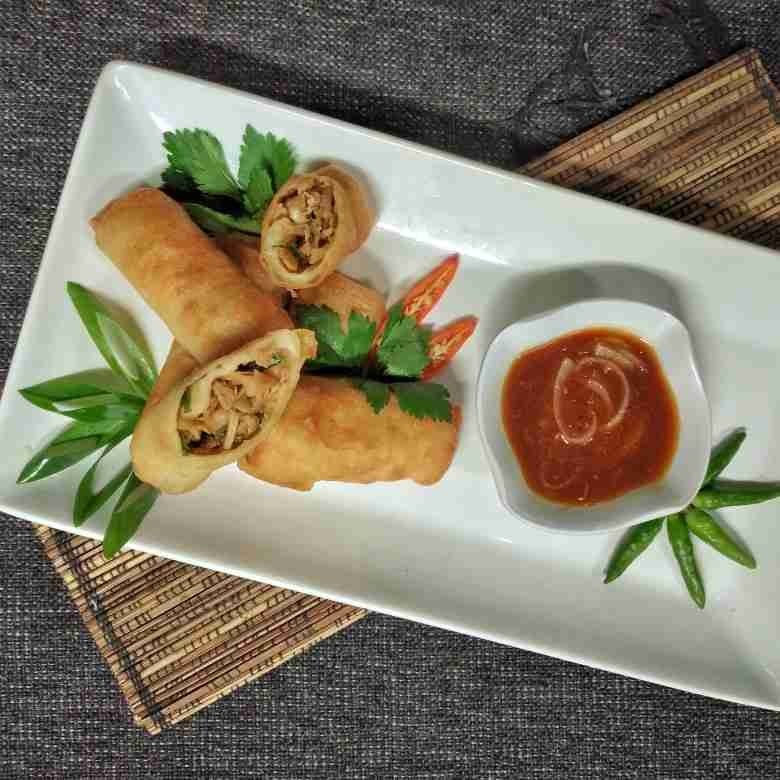 Lumpia Jamur Tiram #JagoMasakMinggu2