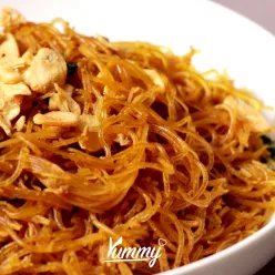 Tumis Bihun Bakso Ayam