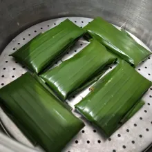 Kukus hingga matang dan siap disajikan.