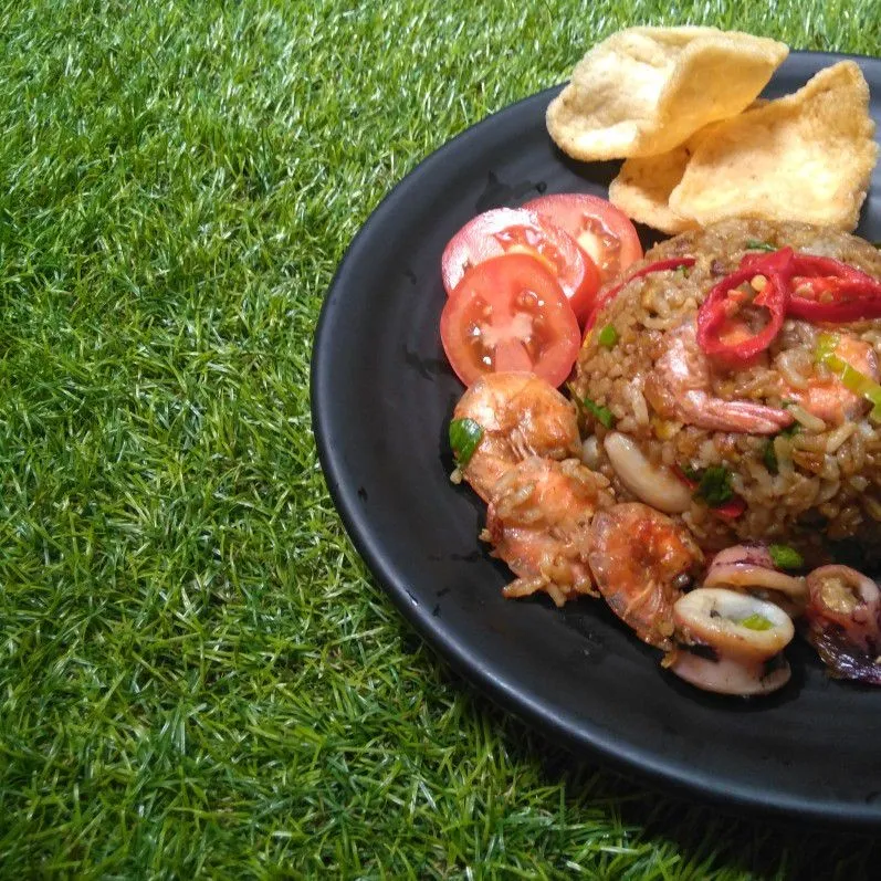 Nasi Goreng Seafood #JagoMasakMinggu1