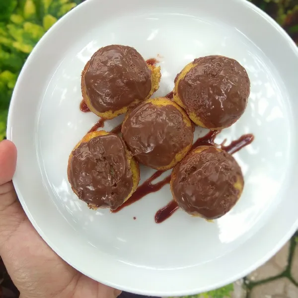 Kue cubit siap dinikmati.