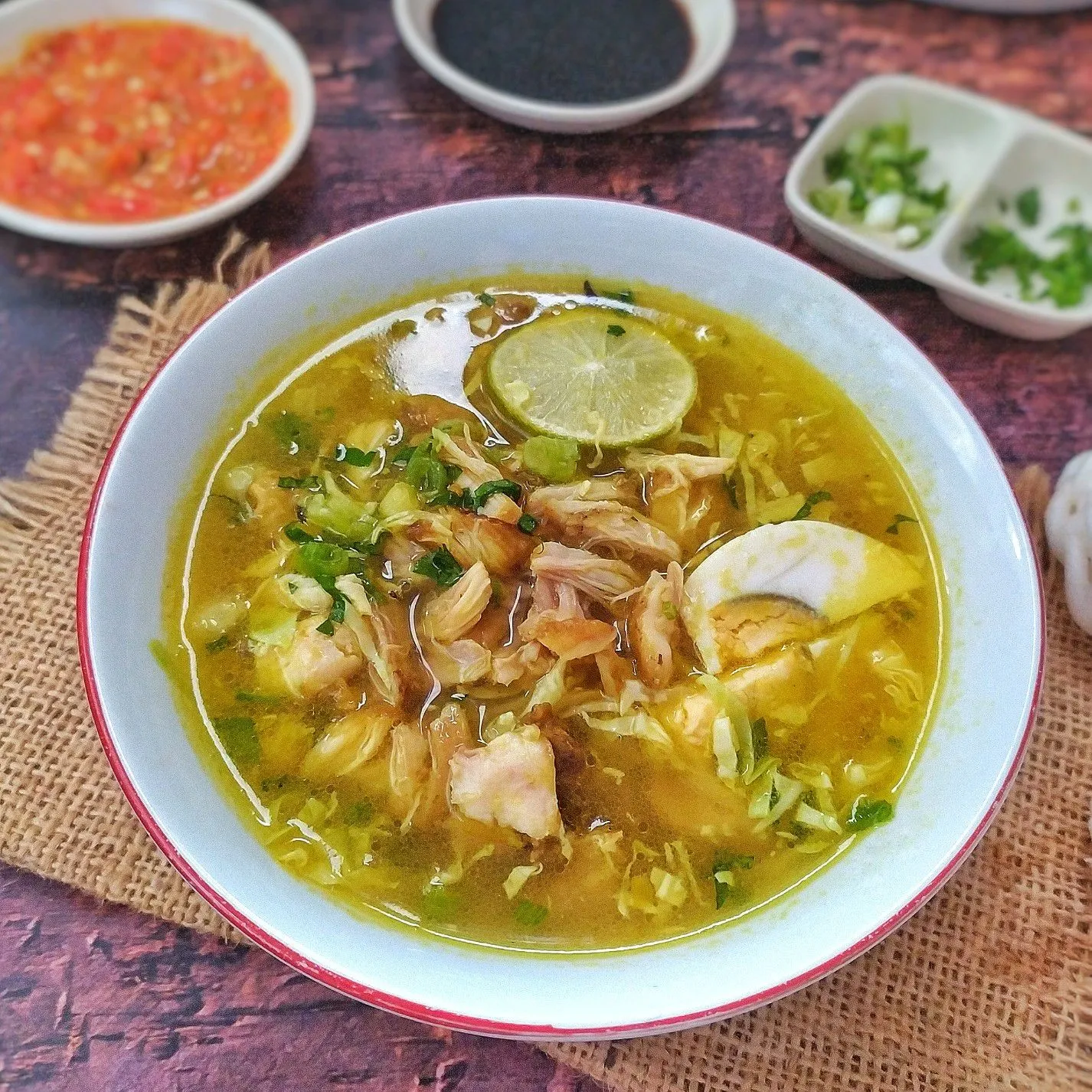 Soto Ayam Kuah Kuning #JagoMasakMinggu3